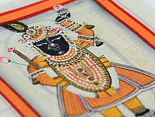 Miniature painting ~ Srinath ji ~ { 5 }